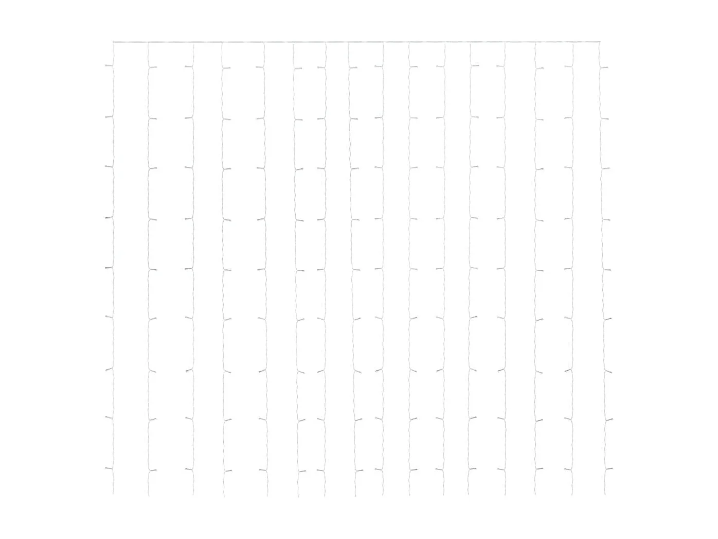 LED-lichtgordijnen 3x3 m 300 LED Veelkleurig 8 functies