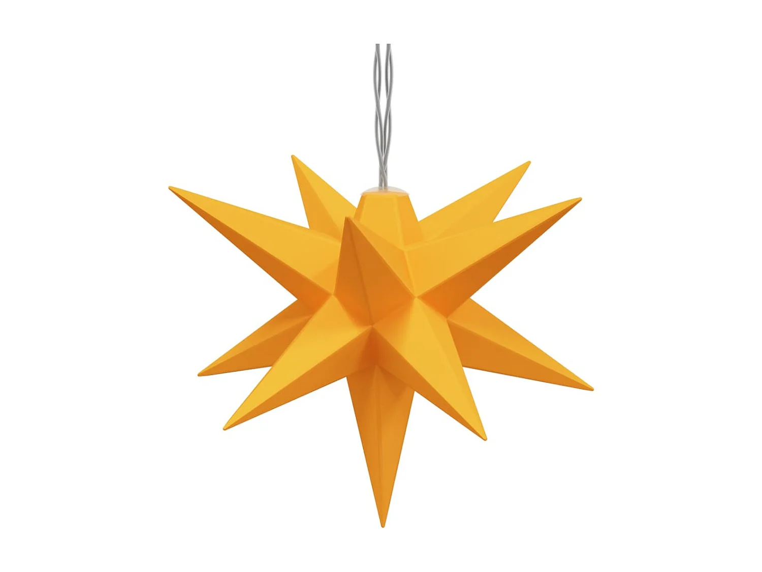 Lumière de Noël 10 LED jaune 10 cm