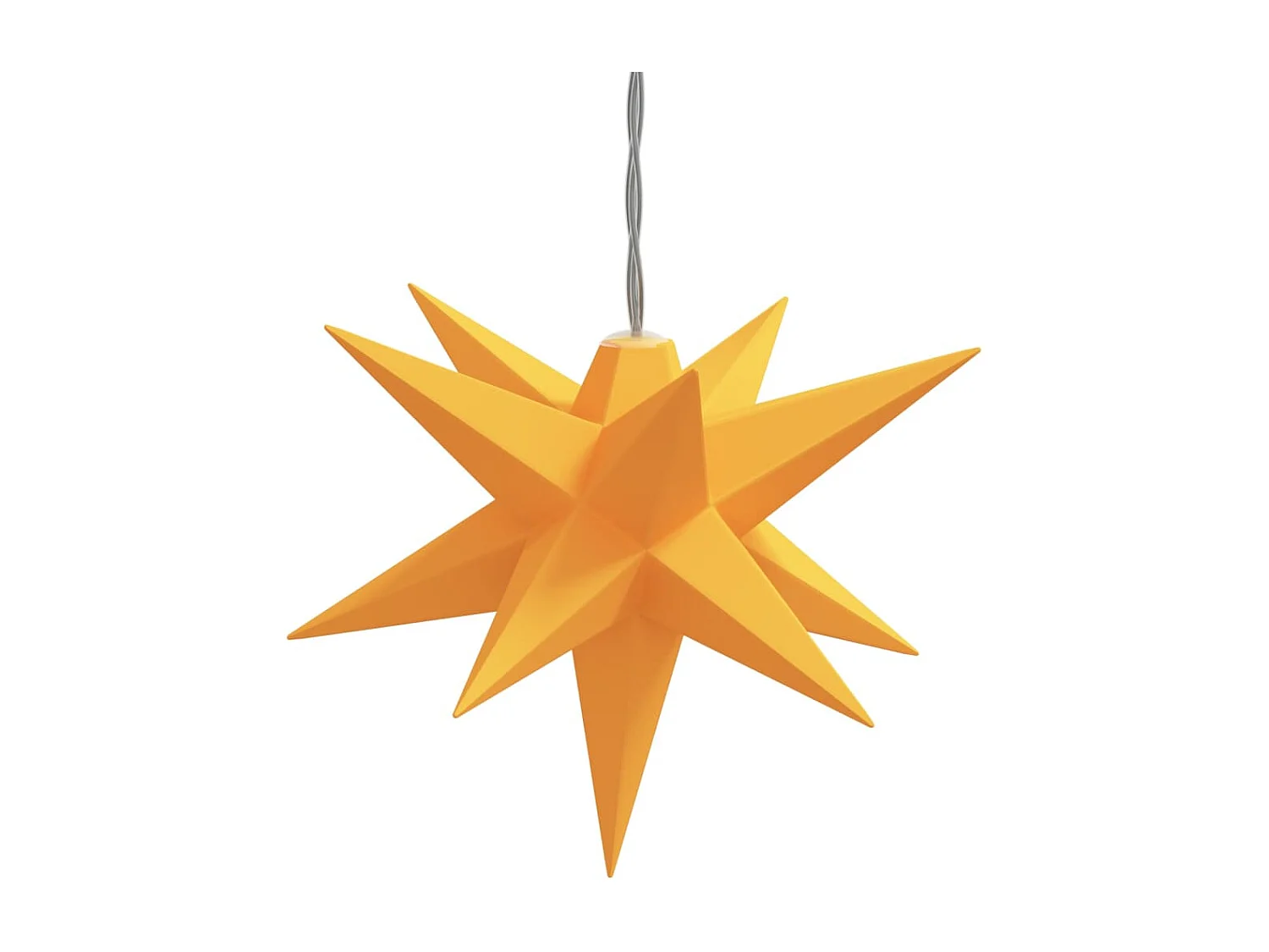 Lumière de Noël 10 LED jaune 10 cm