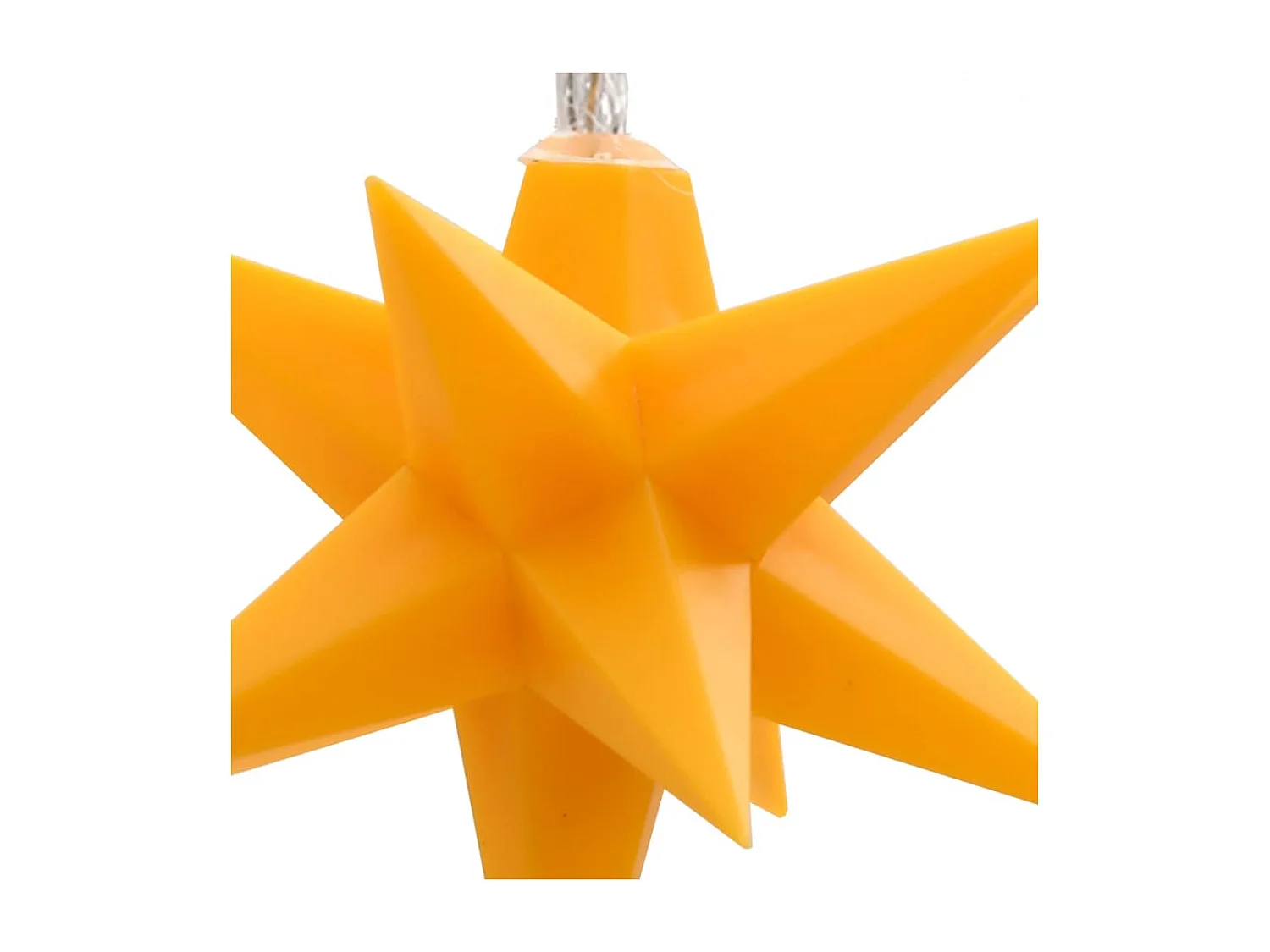 Lumière de Noël 10 LED jaune 10 cm