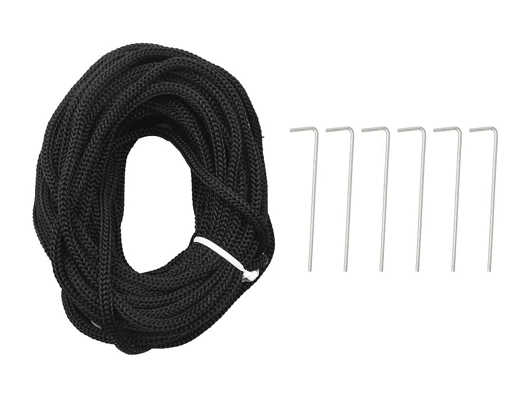 Albero di Natale su pennone 108 LED Blu 180 cm