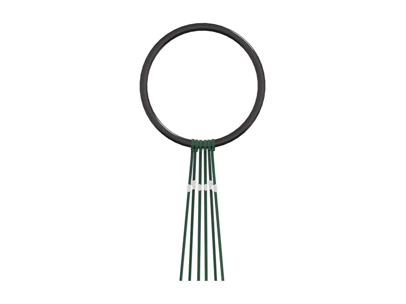 Albero di Natale su pennone 108 LED Blu 180 cm