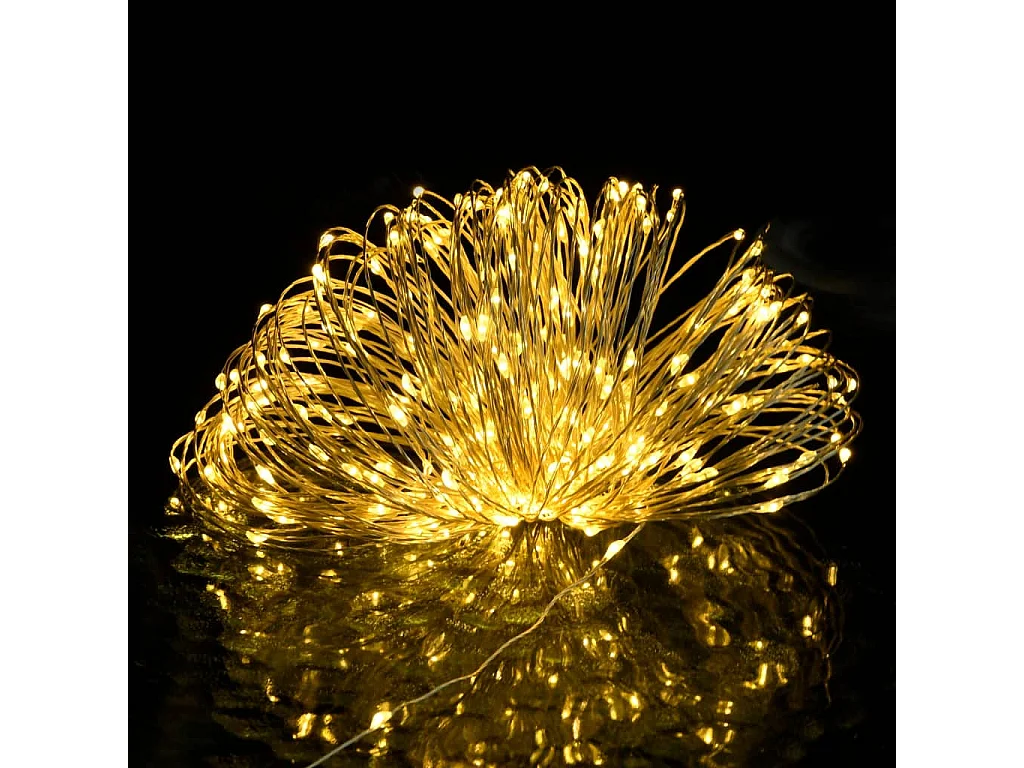 Ghirlanda LED con 300 LED bianco caldo 30 m