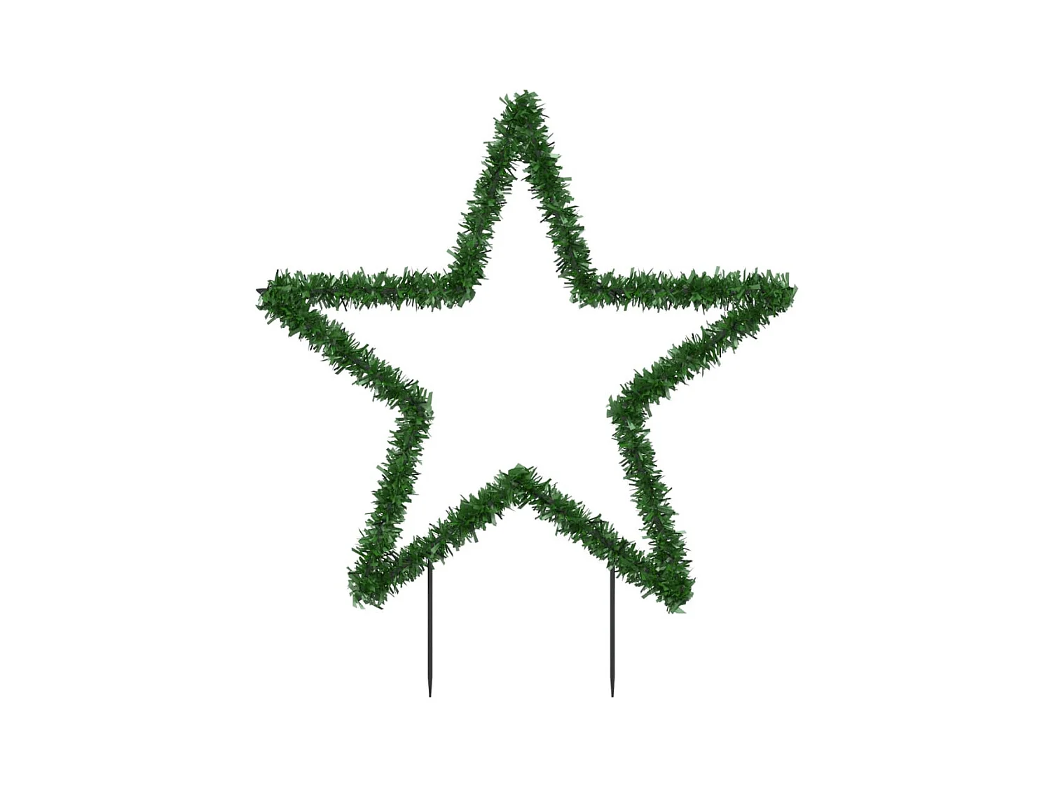 Weihnachtsstern-Lichtdekoration mit 115 LED-Stäben 85 cm