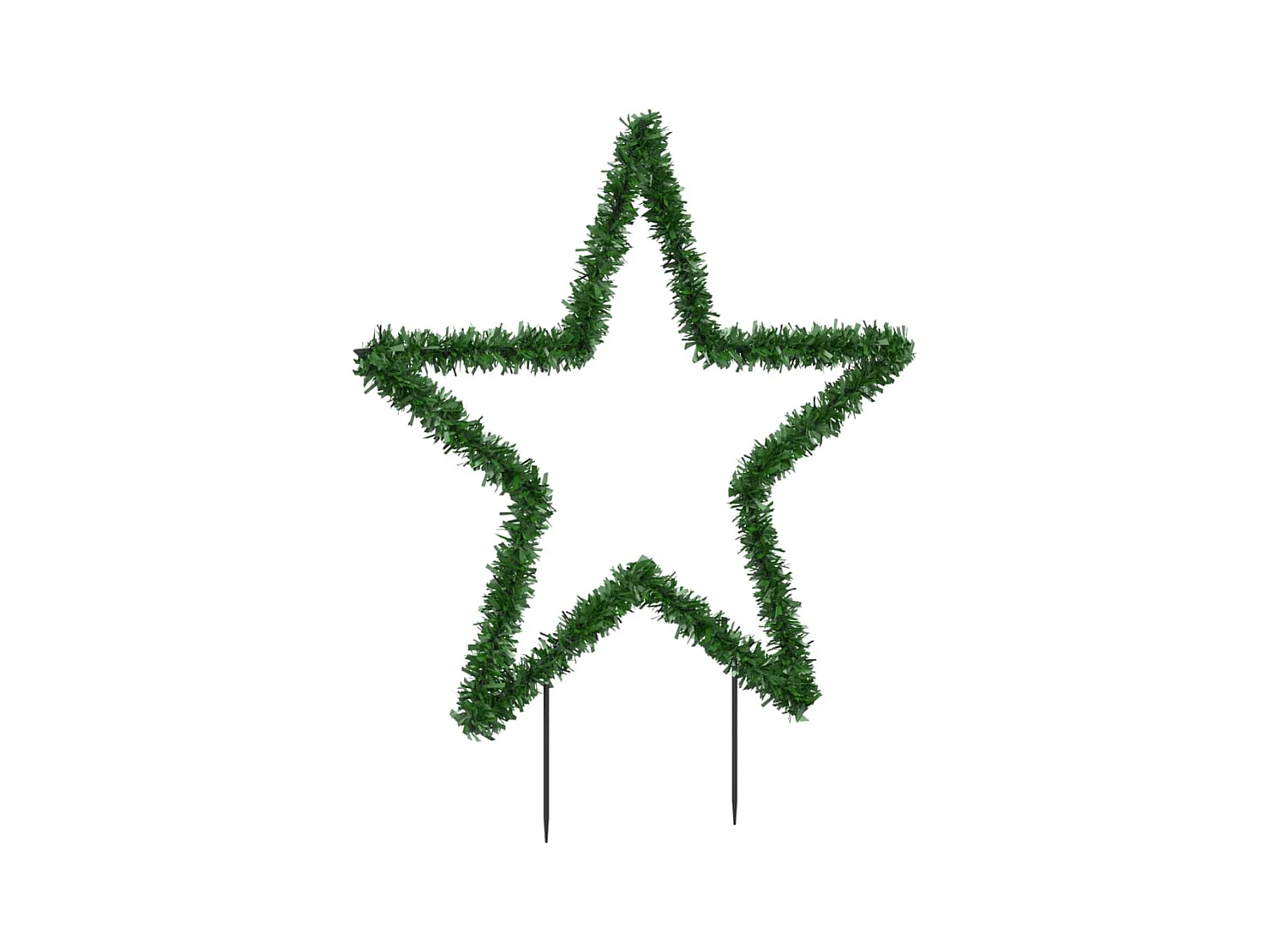 Weihnachtsstern-Lichtdekoration mit 115 LED-Stäben 85 cm