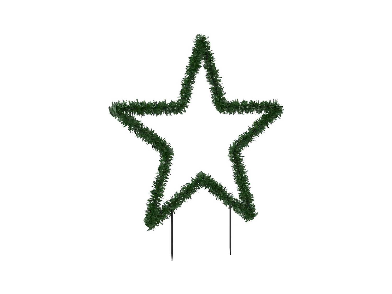 Weihnachtsstern-Lichtdekoration mit 115 LED-Stäben 85 cm