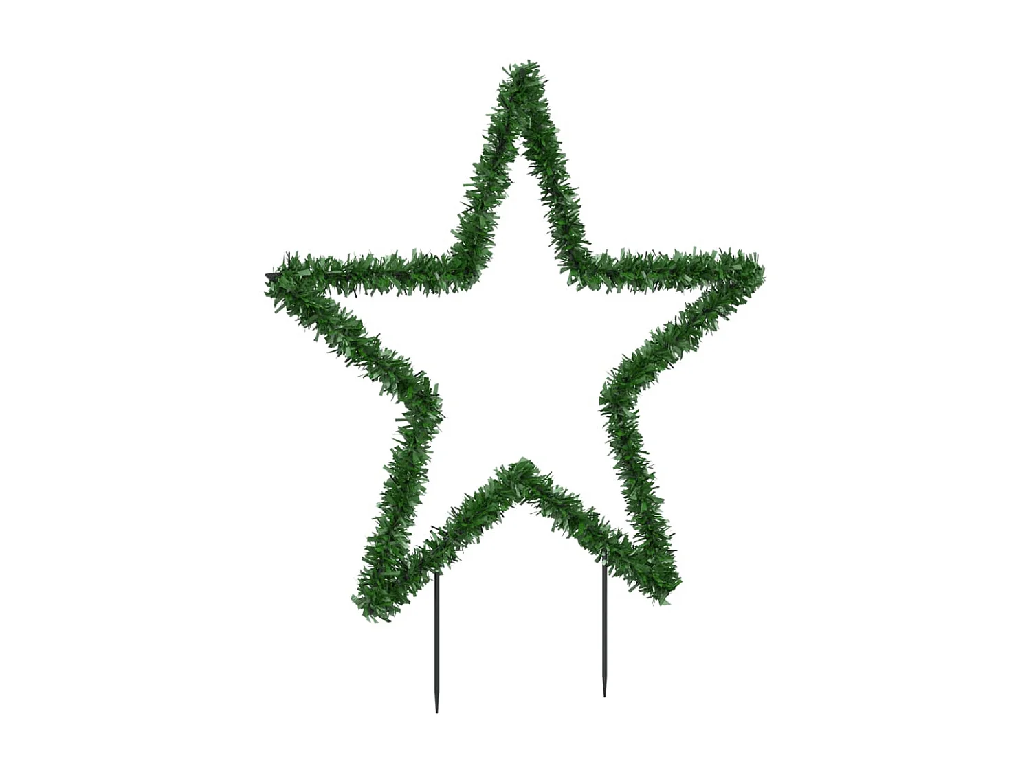 Décoration lumineuse étoile de Noël avec piquets 115 LED 85 cm