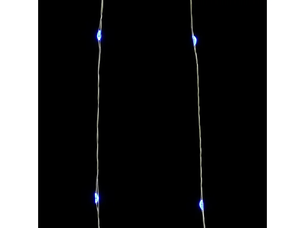 Guirlanda de luz micro LED 40m 400LED branco frio 8 funções