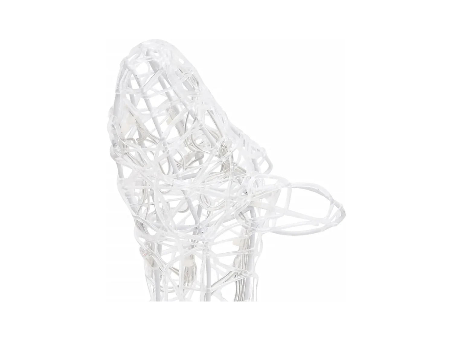 Rentierfamiliendekoration Acryl 300 bunte LED