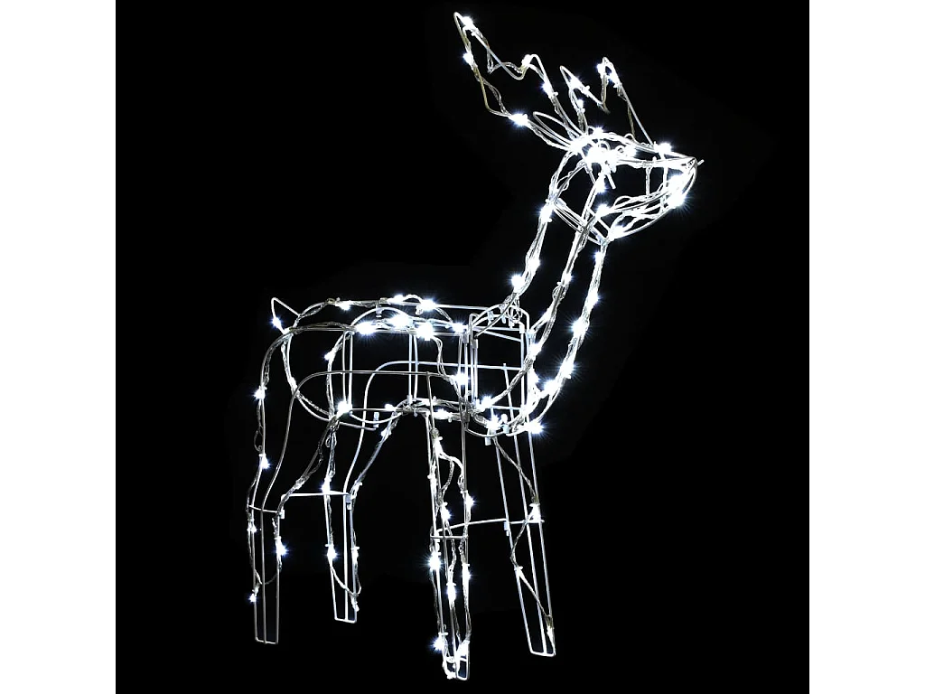 Cordon lumineux de Noël 3 pcs Rennes 229 LED