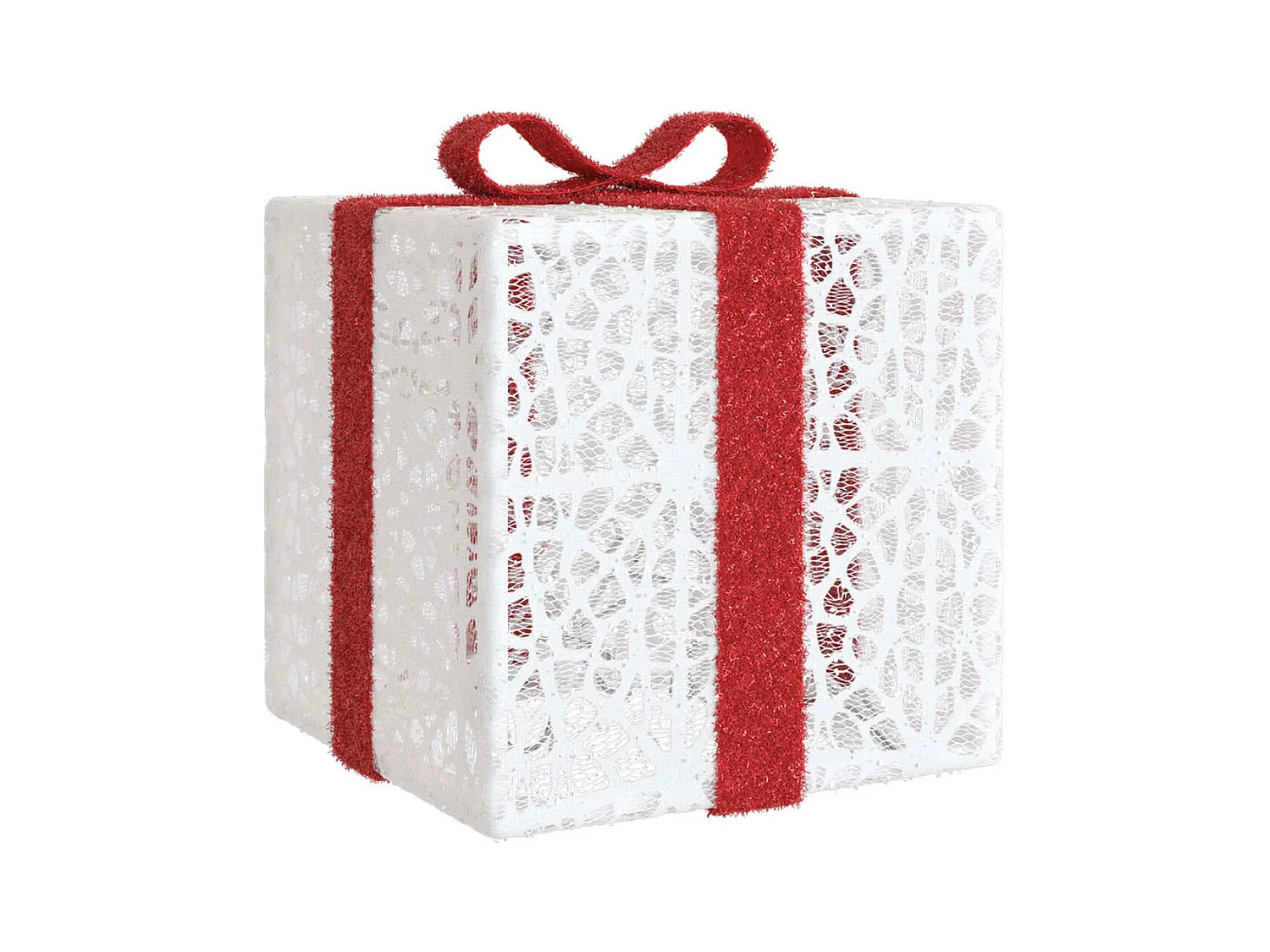 Boîtes de Noël lumineuses 3 pcs 64 LED blanc chaud