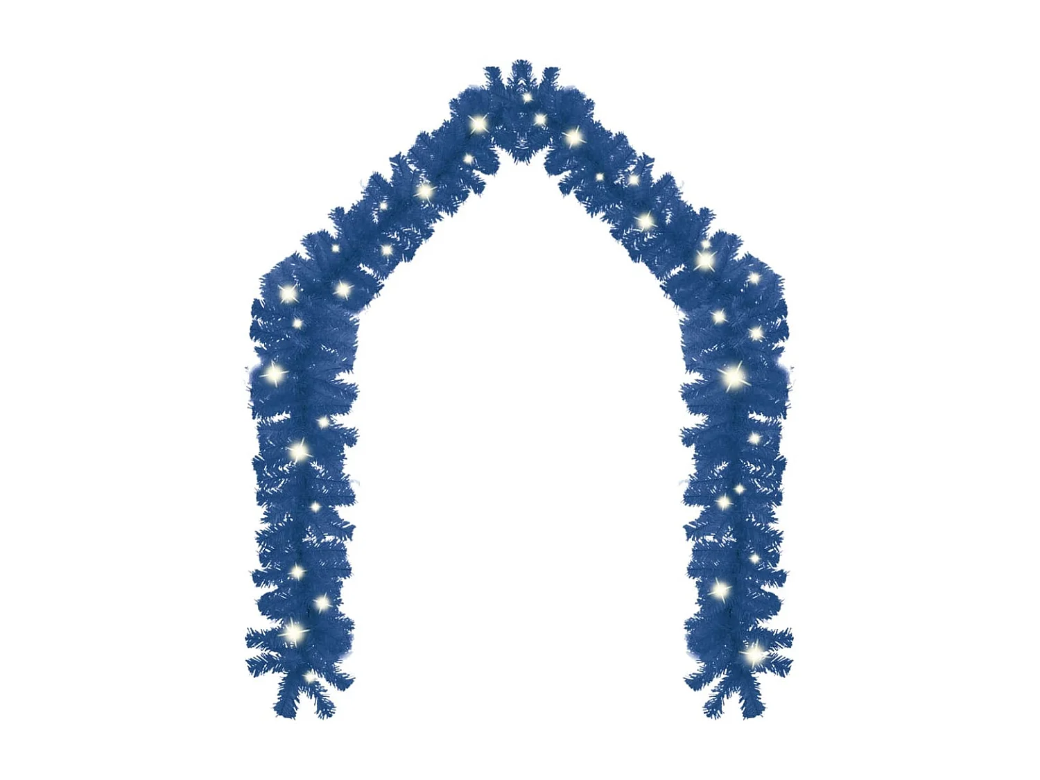 Guirlande de Noël avec lumières LED 5 m Bleu