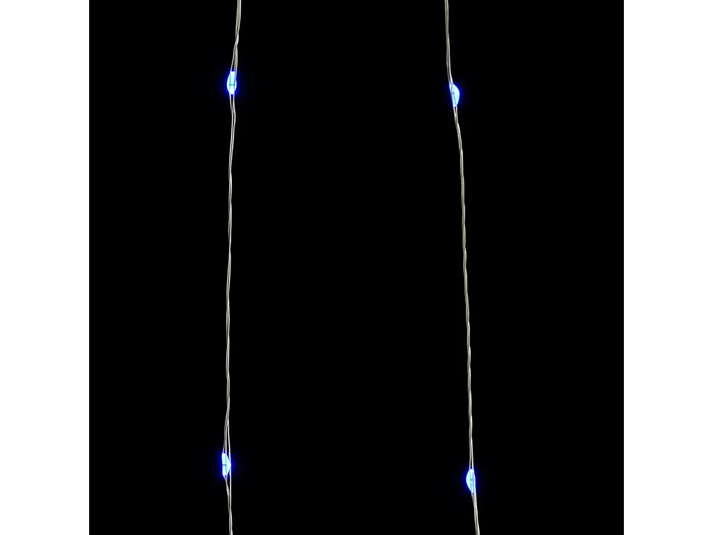 LED-Girlande mit 300 kaltweißen LEDs 30 m