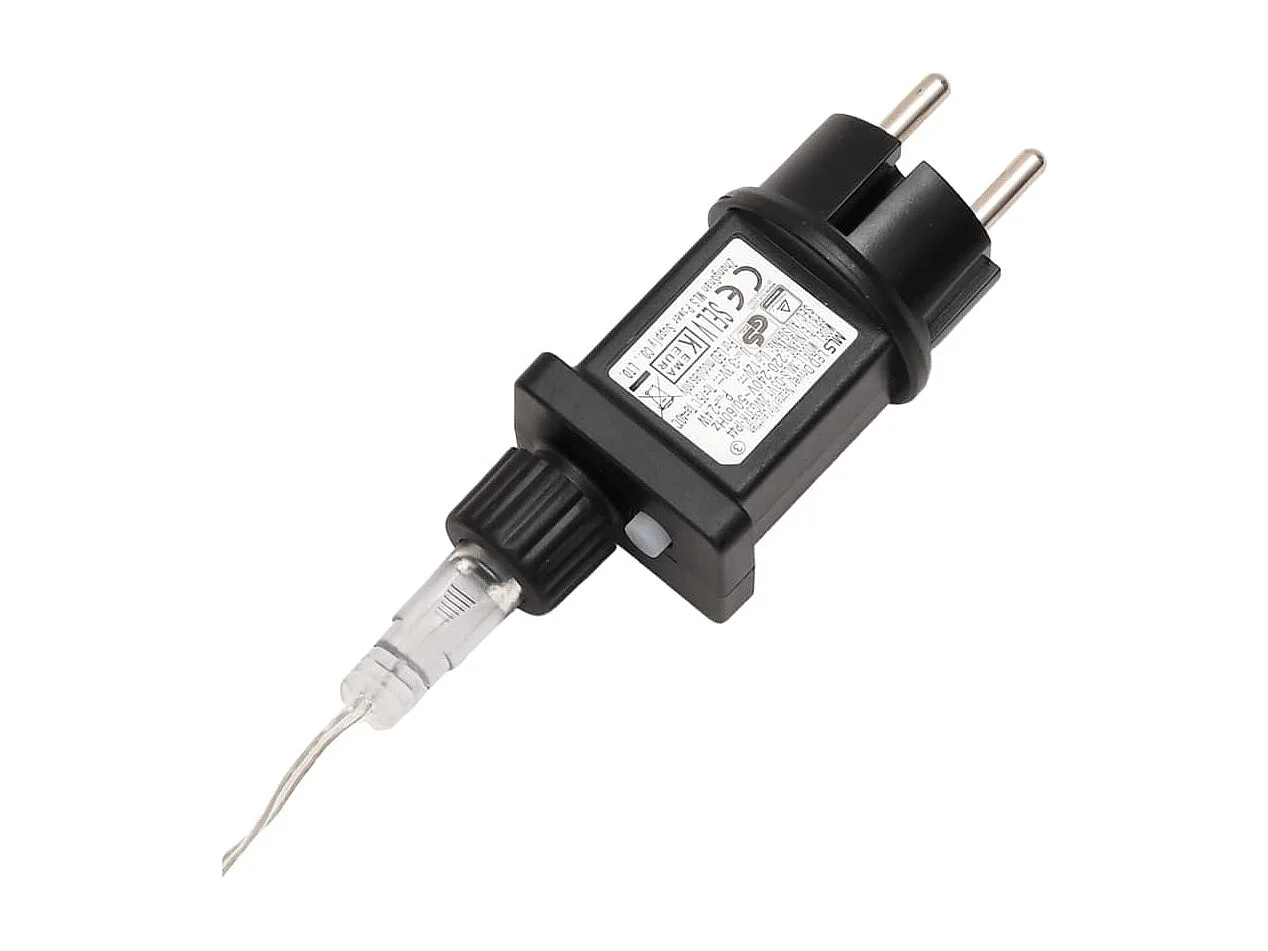 Luci natalizie con LED 3 pz pieghevoli rosse 57 cm