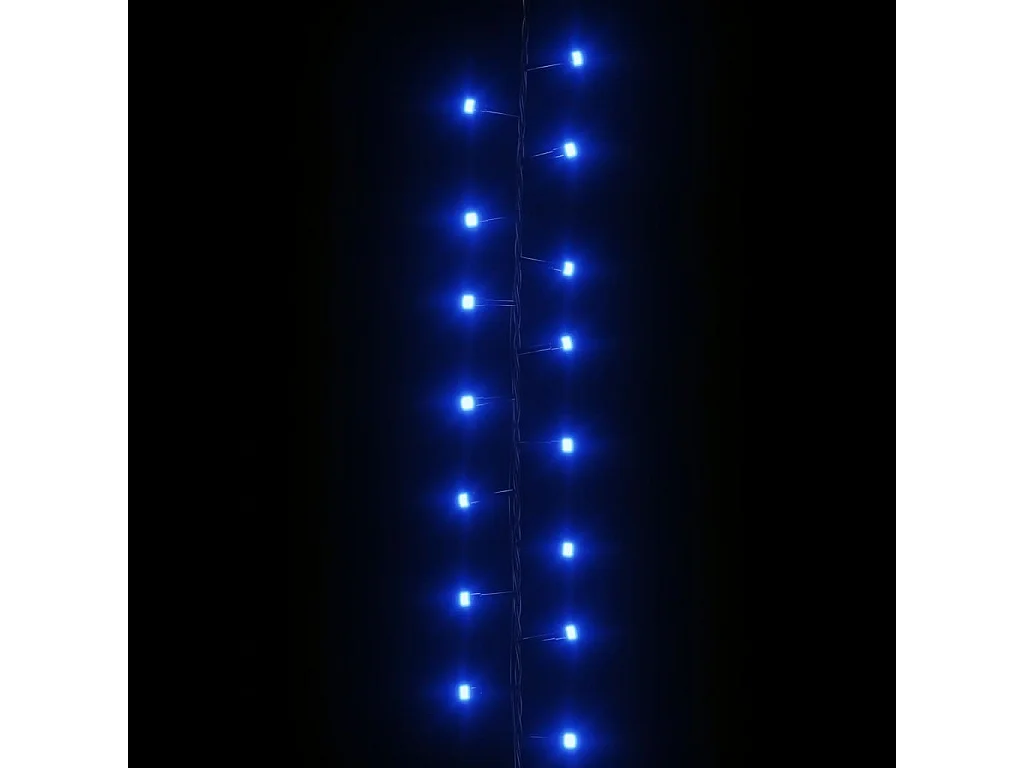 Ghirlanda LED compatta con 400 LED Blu 13 m PVC