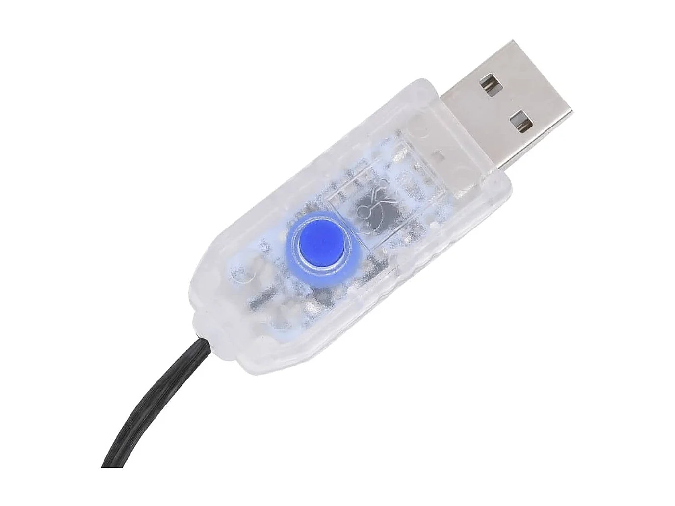 Guirlande lumineuse 400 LED Int/Ext 40 m Blanc froid