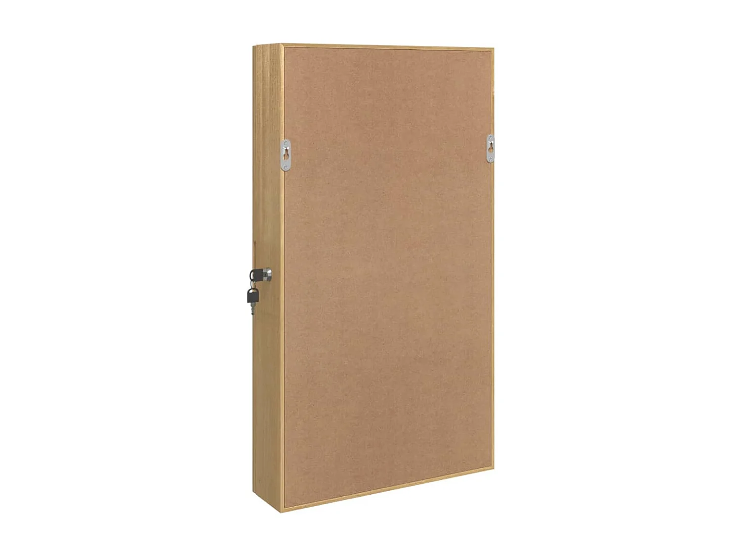 Schmuckschrank mit Spiegel Wandmontage 37,5x10x67 cm