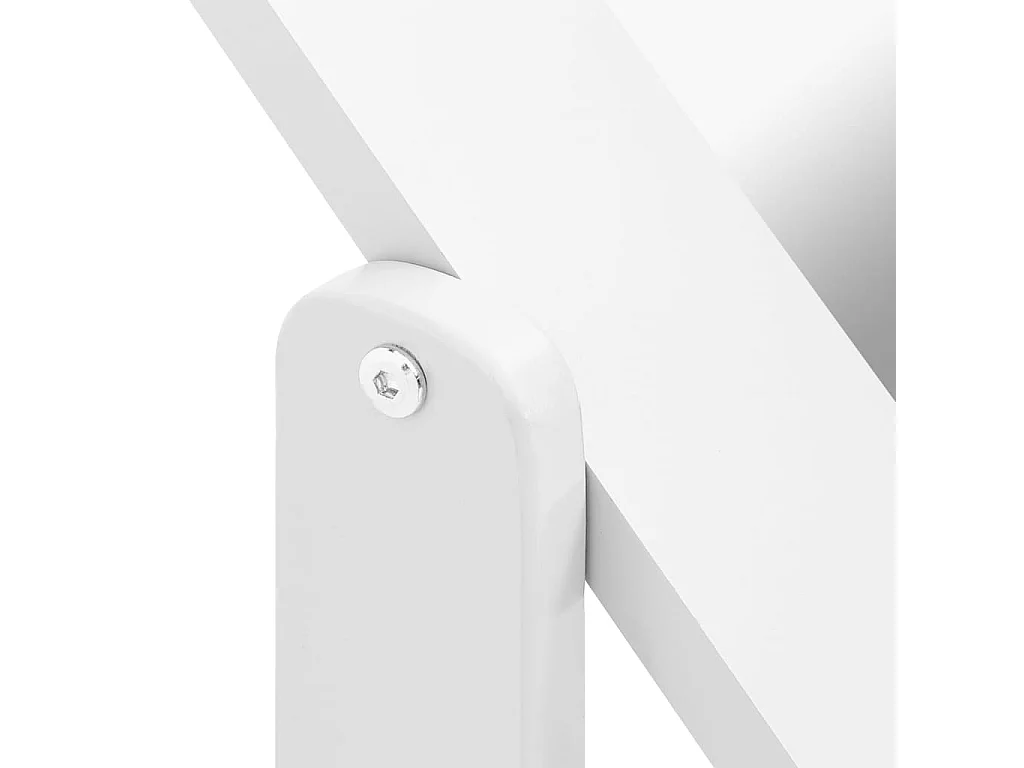 Espelho de pé 45,5x47,5x160 cm derivados de madeira branco