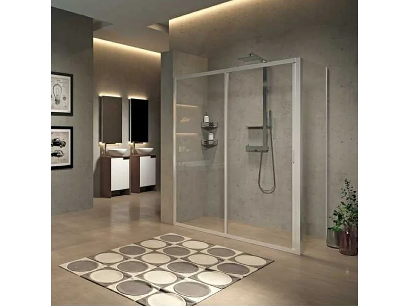 NOVELLINI Paroi de douche Lunes 2.0 2P 138 x 195