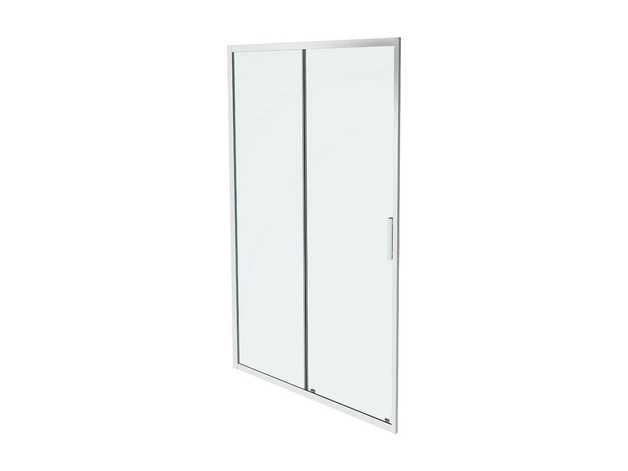 Paroi de douche JACOB DELAFON L'ingénieuse porte coulissante, installation niche 140 x 200