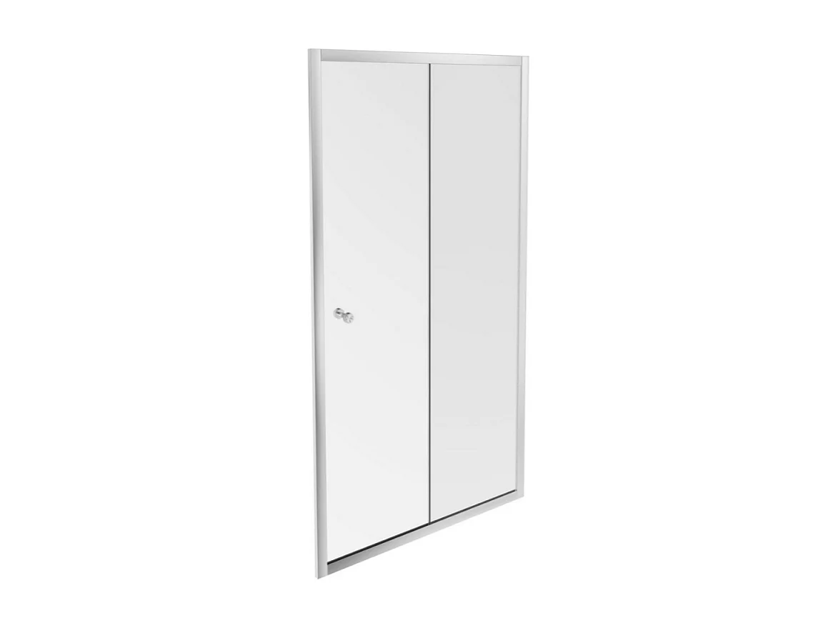 Paroi douche JACOB DELAFON Serenity, 100 cm, porte coulissante réversible instal. Niche