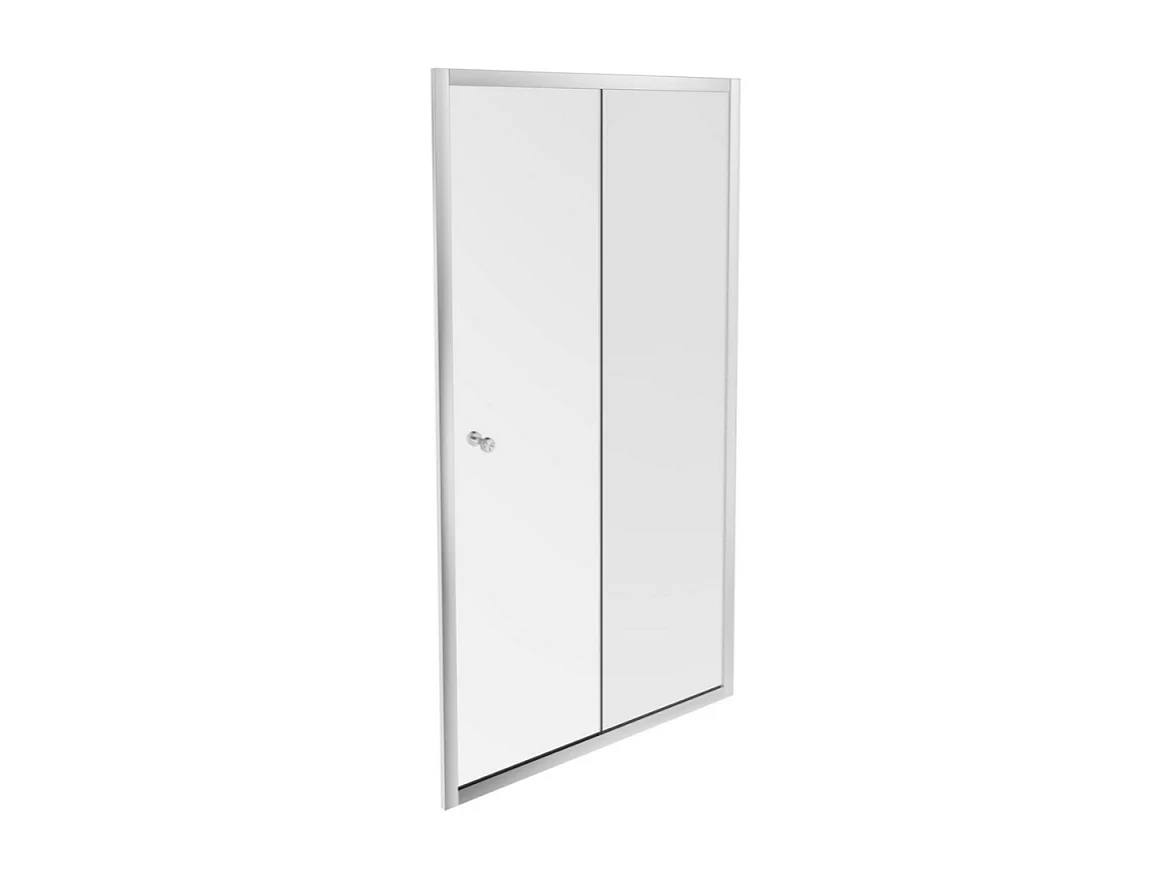 Paroi douche JACOB DELAFON Serenity, 100 cm, porte coulissante réversible instal. Niche