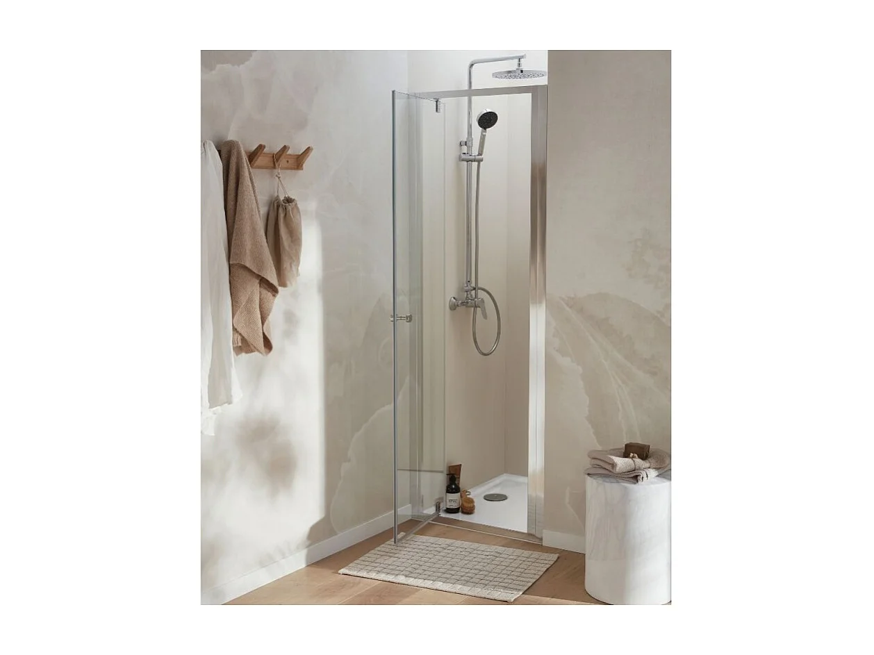 Porte de douche JACOB DELAFON Serenity, pivotante et silencieuse 190 x 80 cm