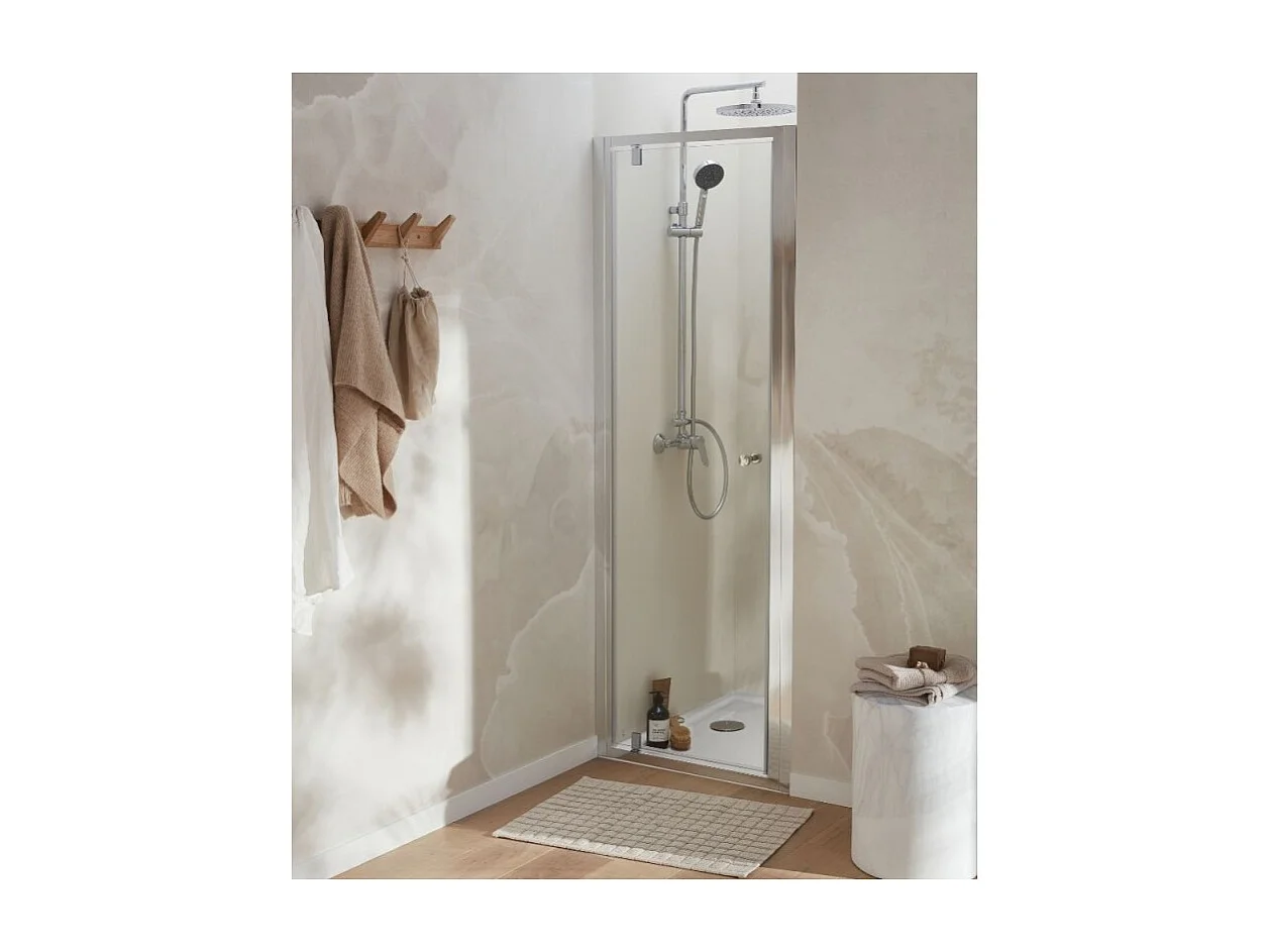 Porte de douche JACOB DELAFON Serenity, pivotante et silencieuse 190 x 80 cm