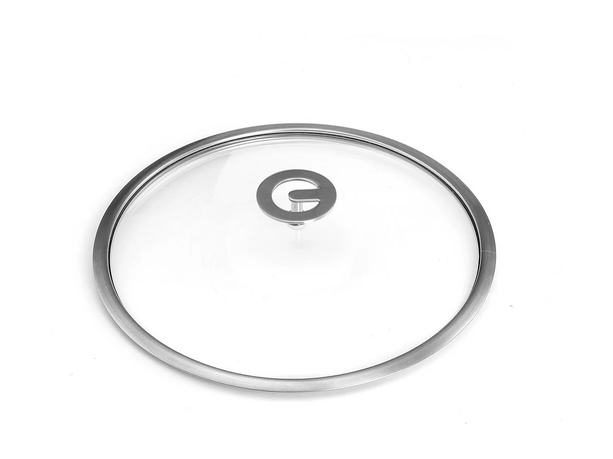 Malice - Wok 28 cm avec revêtement céramique, couvercle et poignée noire