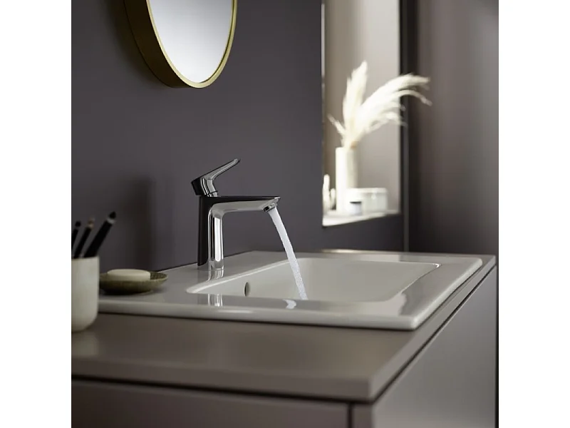 Mitigeur de lavabo HANSGROHE Talis E 110 sans tirette ni vidage chromé