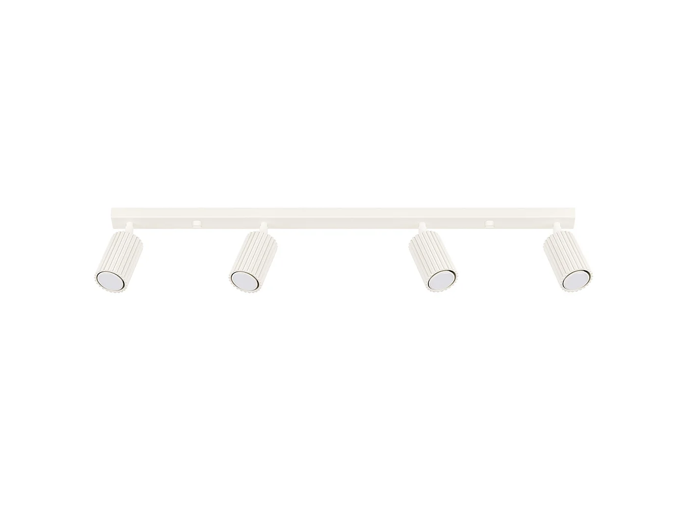 Deckenleuchte KARBON minimalistisch aus  Aluminium - 4 lichtquellen - L.81 x H. cm - Beige