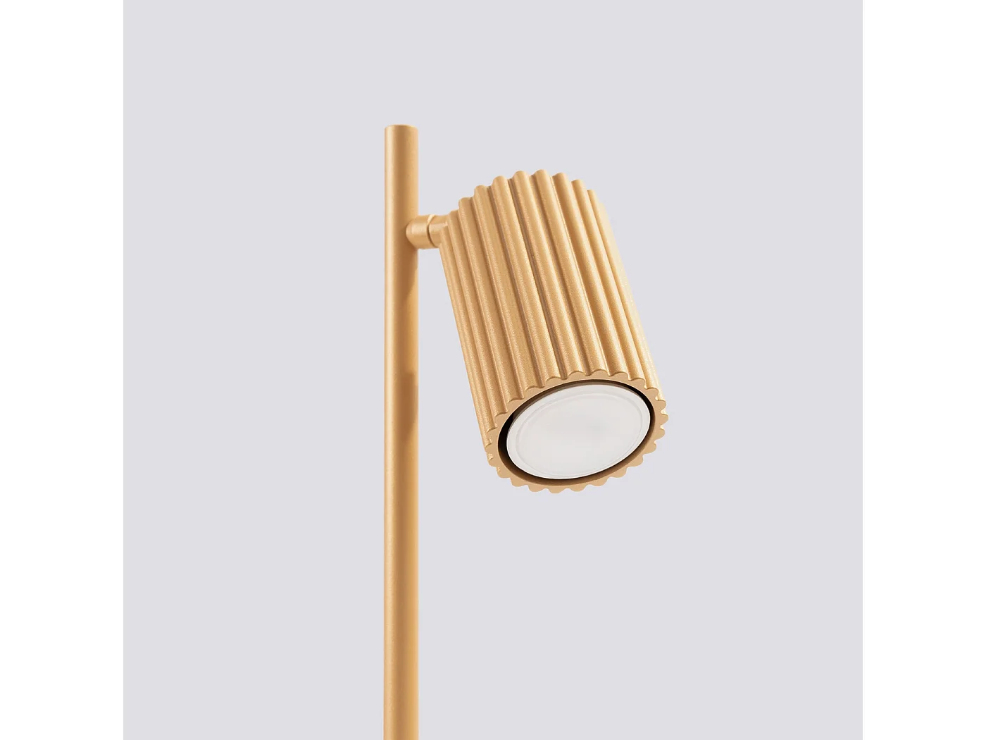 Bureaulamp Karbon Minimalistisch Van  - 1 Lichtbronnen - L.14,5 X H.43 Cm - Gouden