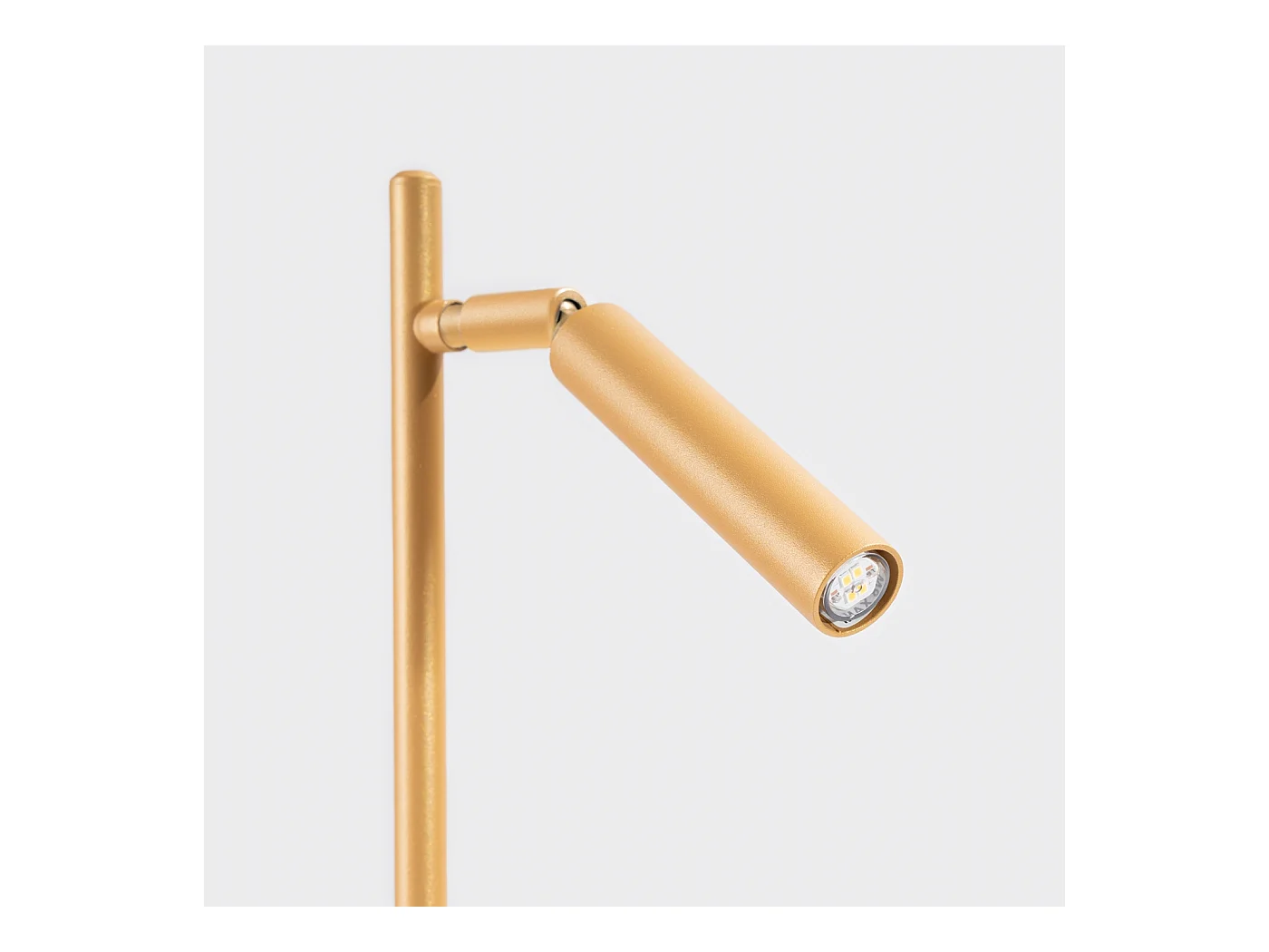 Bureaulamp Pastelo Modern Van  - 1 Lichtbronnen - L.14 X H.43 Cm - Gouden