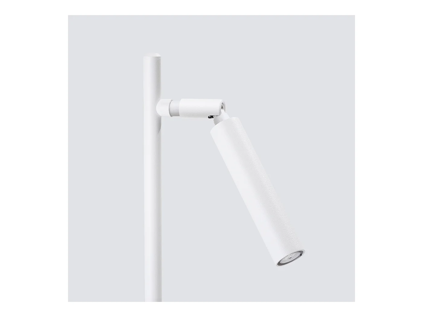 Bureaulamp Pastelo Modern Van  - 1 Lichtbronnen - L.14 X H.43 Cm - Wit