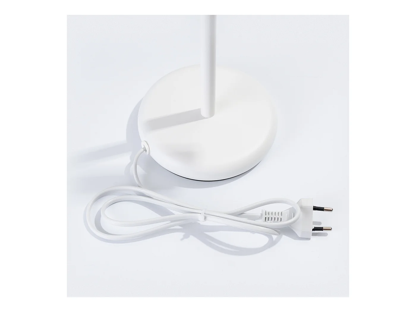 Bureaulamp Pastelo Modern Van  - 1 Lichtbronnen - L.14 X H.43 Cm - Wit