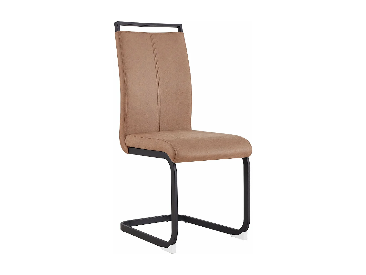 Chaises de salle à manger contemporaines 4 pièces,marron,d52cm×h100cm