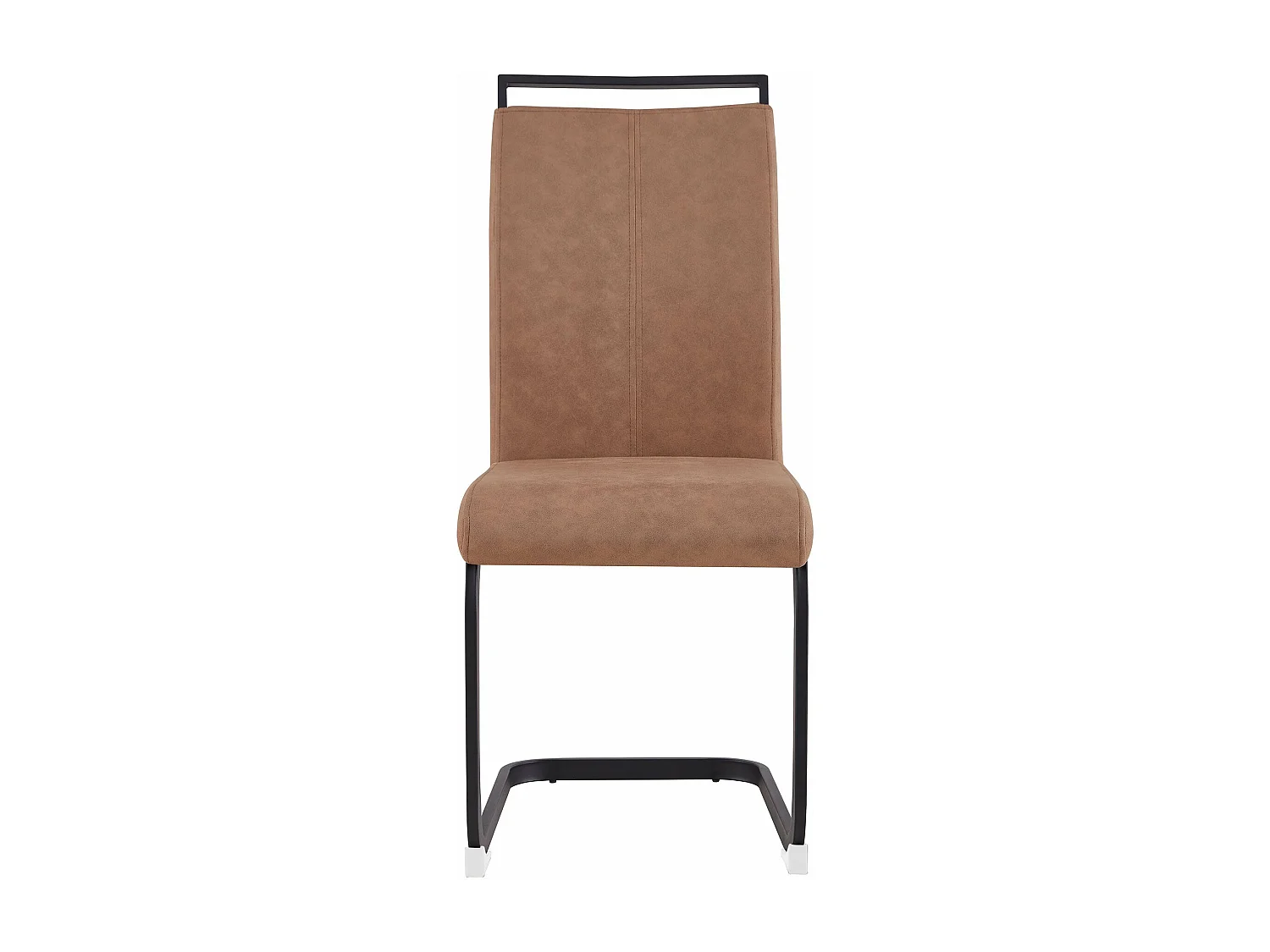 Chaises de salle à manger contemporaines 4 pièces,marron,d52cm×h100cm