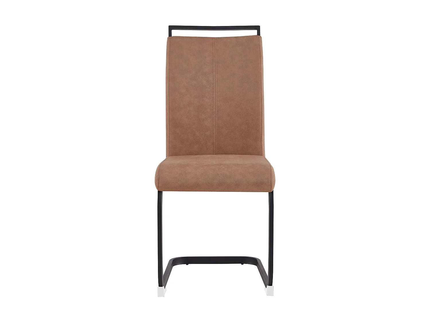 Chaises de salle à manger contemporaines 4 pièces,marron,d52cm×h100cm