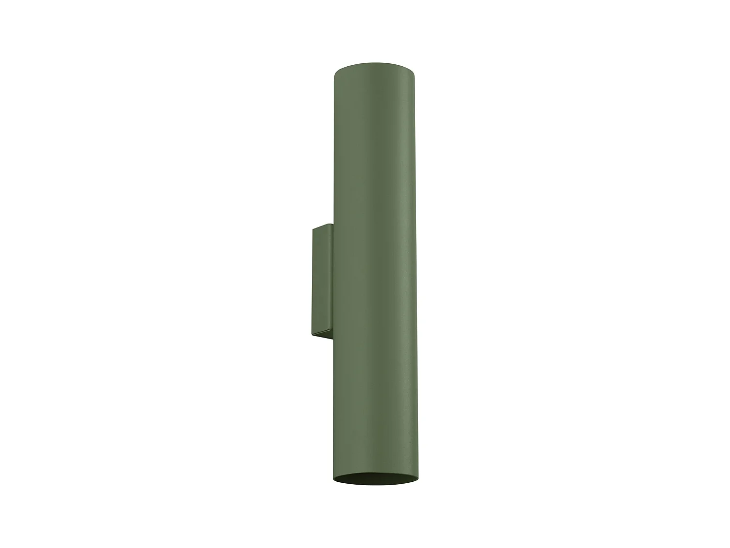 Applique Lagos Grenier En Acier - 2 Sources Lumineuses - L.6 X H.30 Cm - Vert Olive