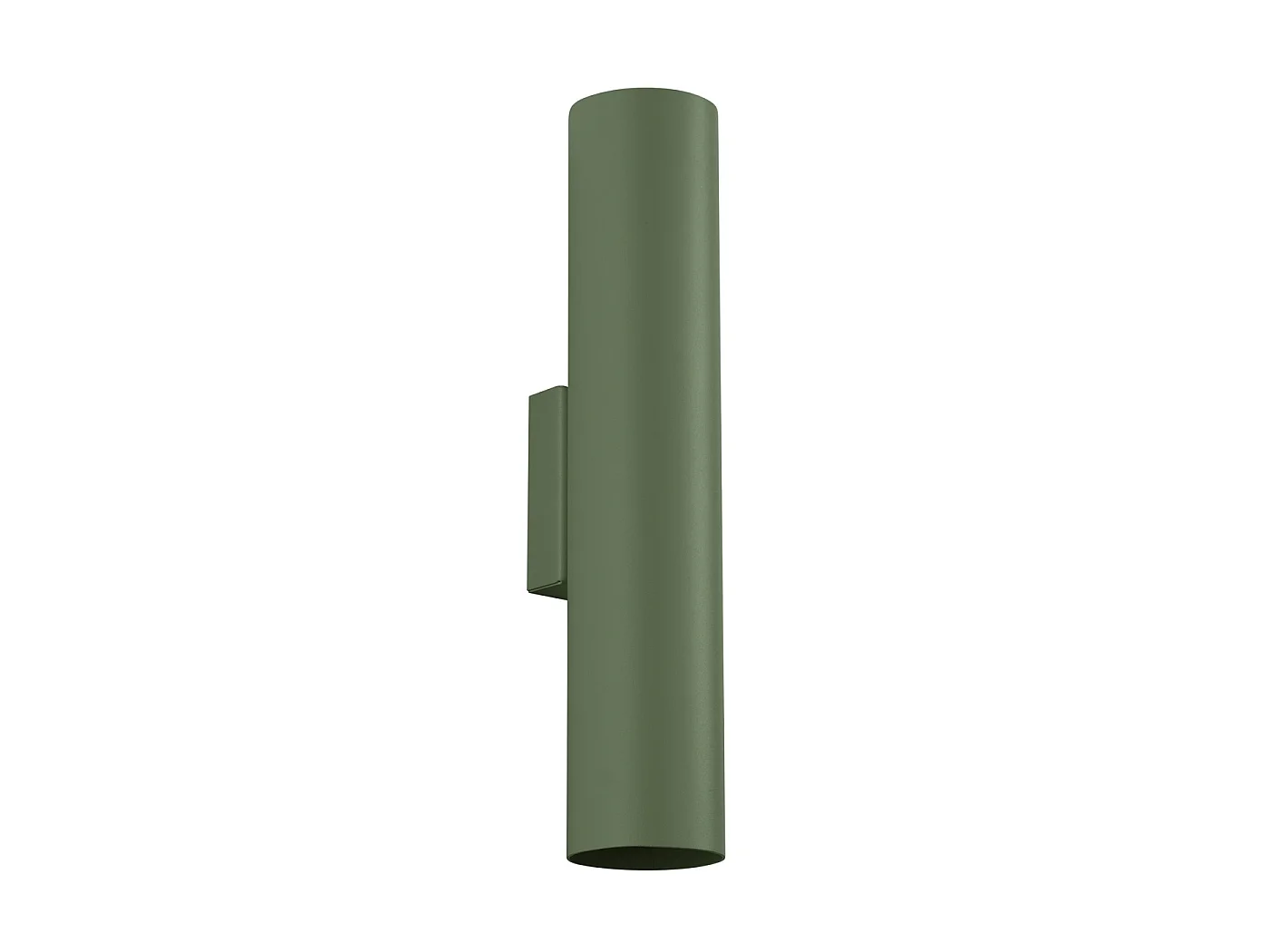 Applique Lagos Grenier En Acier - 2 Sources Lumineuses - L.6 X H.30 Cm - Vert Olive