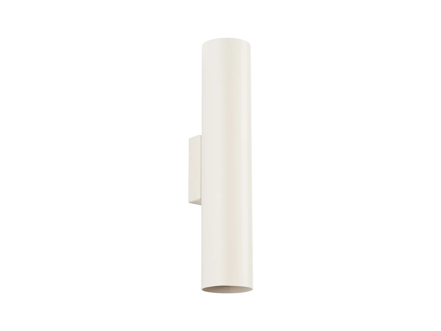 Applique Lagos Grenier En Acier - 2 Sources Lumineuses - L.6 X H.30 Cm - Beige