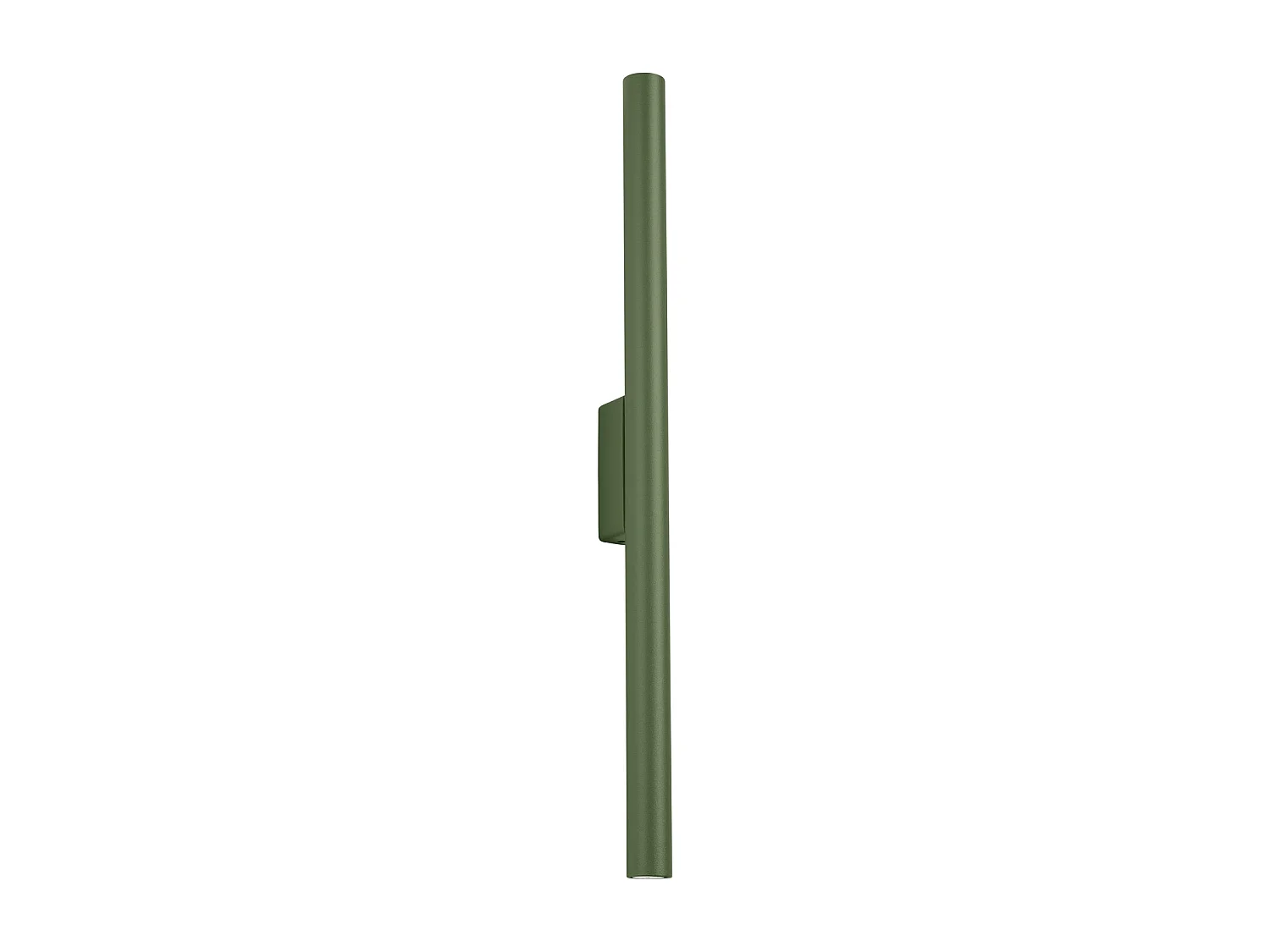 Luminária De Parede Pastelo Moderno, Aço - 2 Lichtbronnen - L.2.5 X H.50 Cm - Verde Oliva