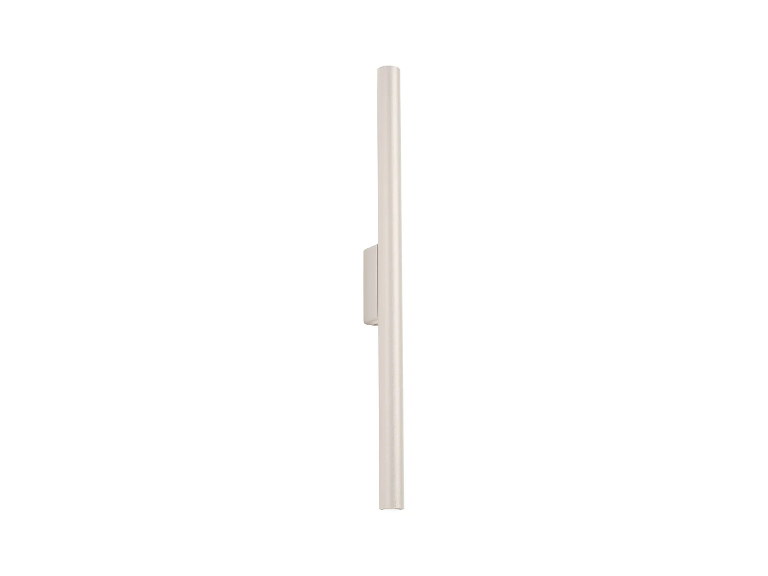 Applique Pastelo Moderne En Acier - 2 Sources Lumineuses - L.2,5 X H.50 Cm - Beige