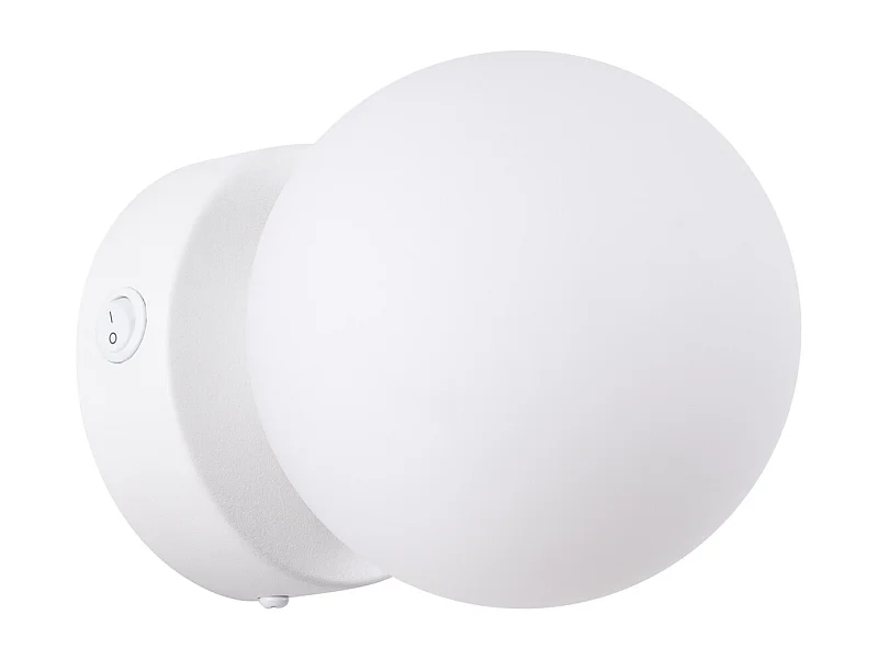 Wandlamp Yoli Modern Van  - 1 Lichtbronnen - L.12 X H.12 Cm - Wit