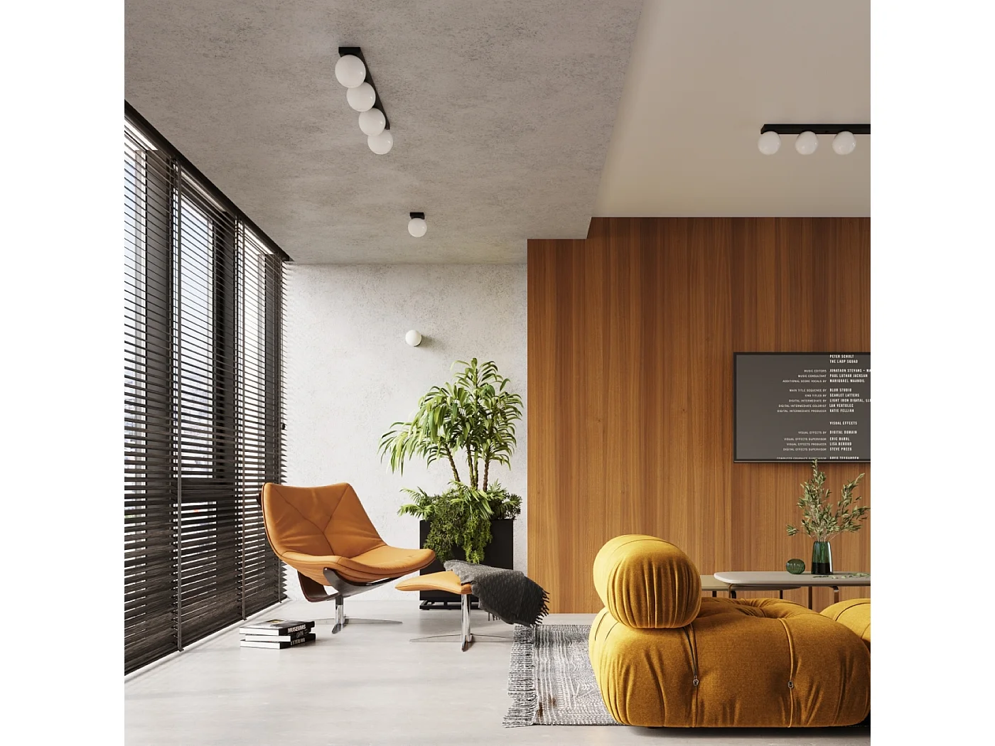 Wandlamp Yoli Modern Van  - 1 Lichtbronnen - L.12 X H.12 Cm - Zwart