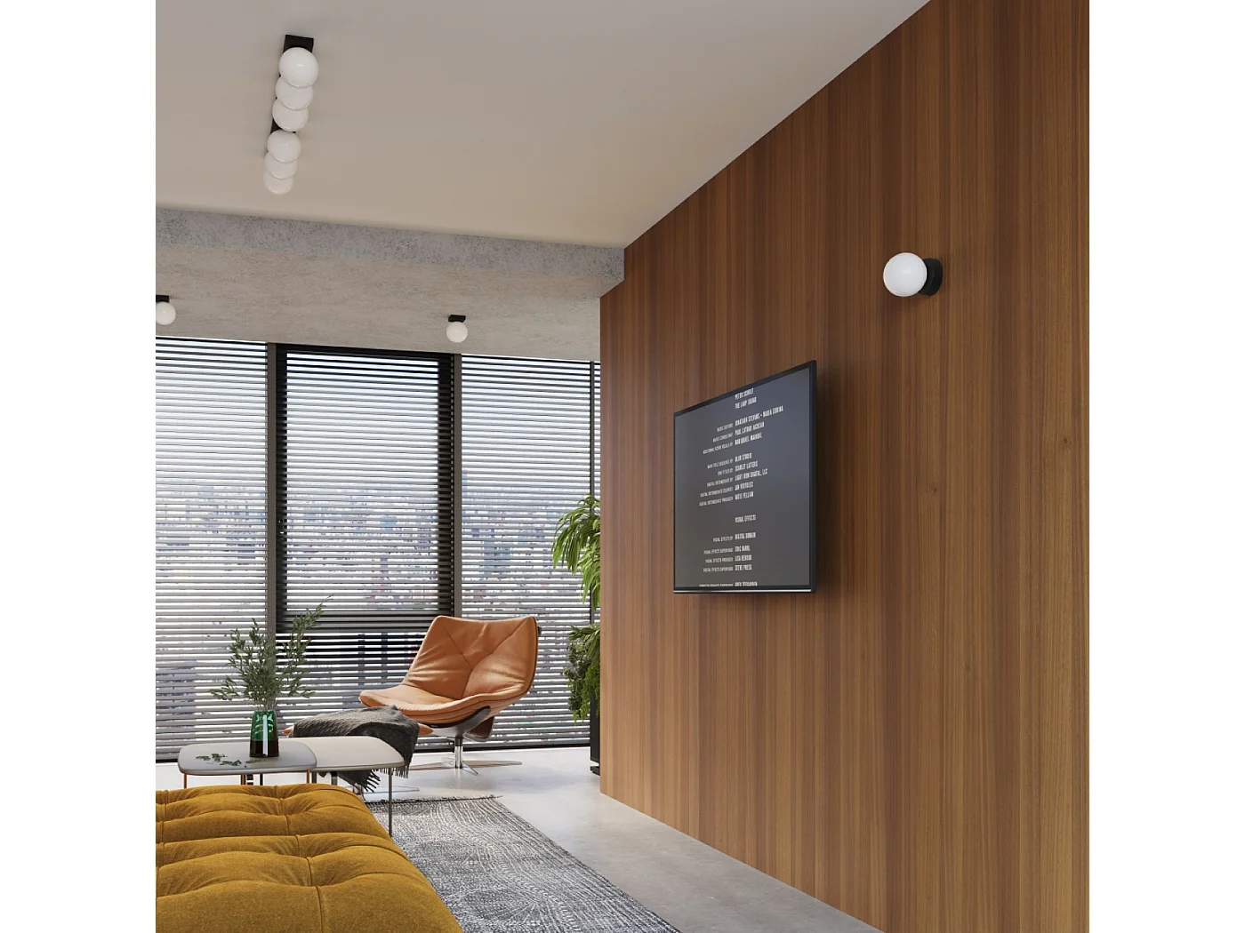 Wandlamp Yoli Modern Van  - 1 Lichtbronnen - L.12 X H.12 Cm - Zwart