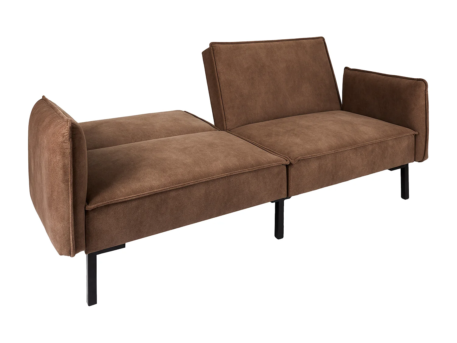 Canape Convertible Club Marron