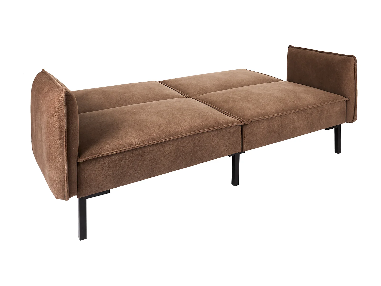 Canape Convertible Club Marron