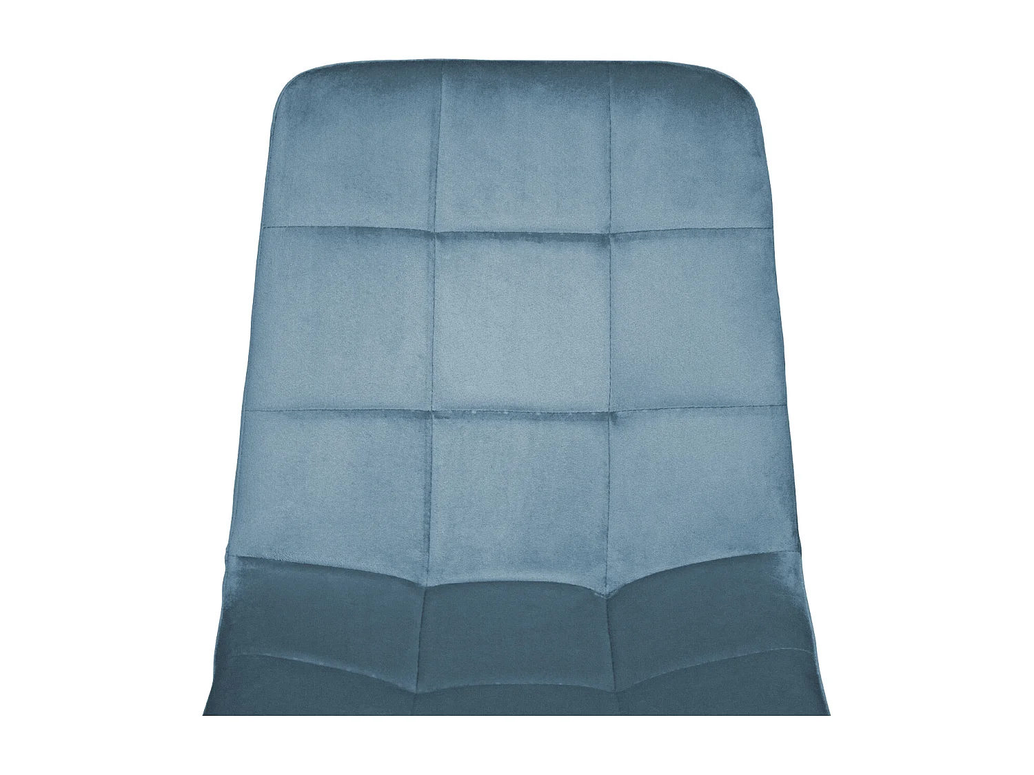 Sedia da pranzo imbottita in velluto carta da zucchero mod. Karima (2pz.)