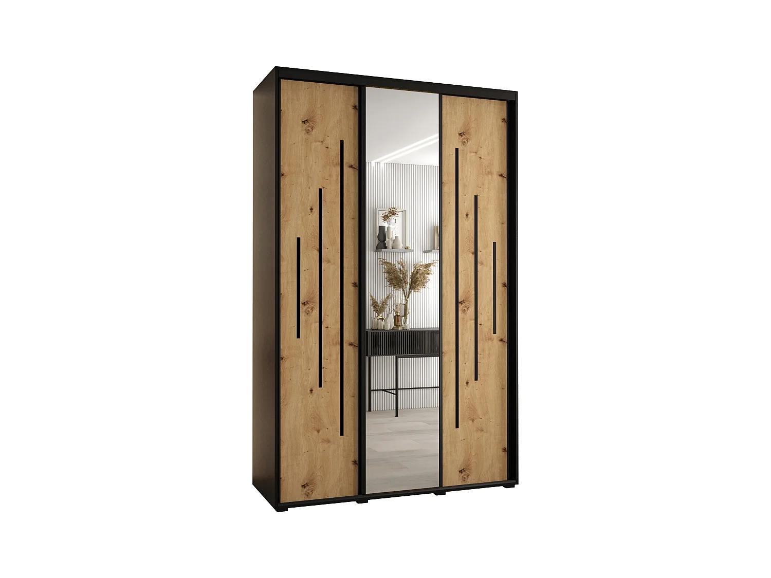 SCHWEBETÜRENSCHRANK 235,2/150/60 3-türig